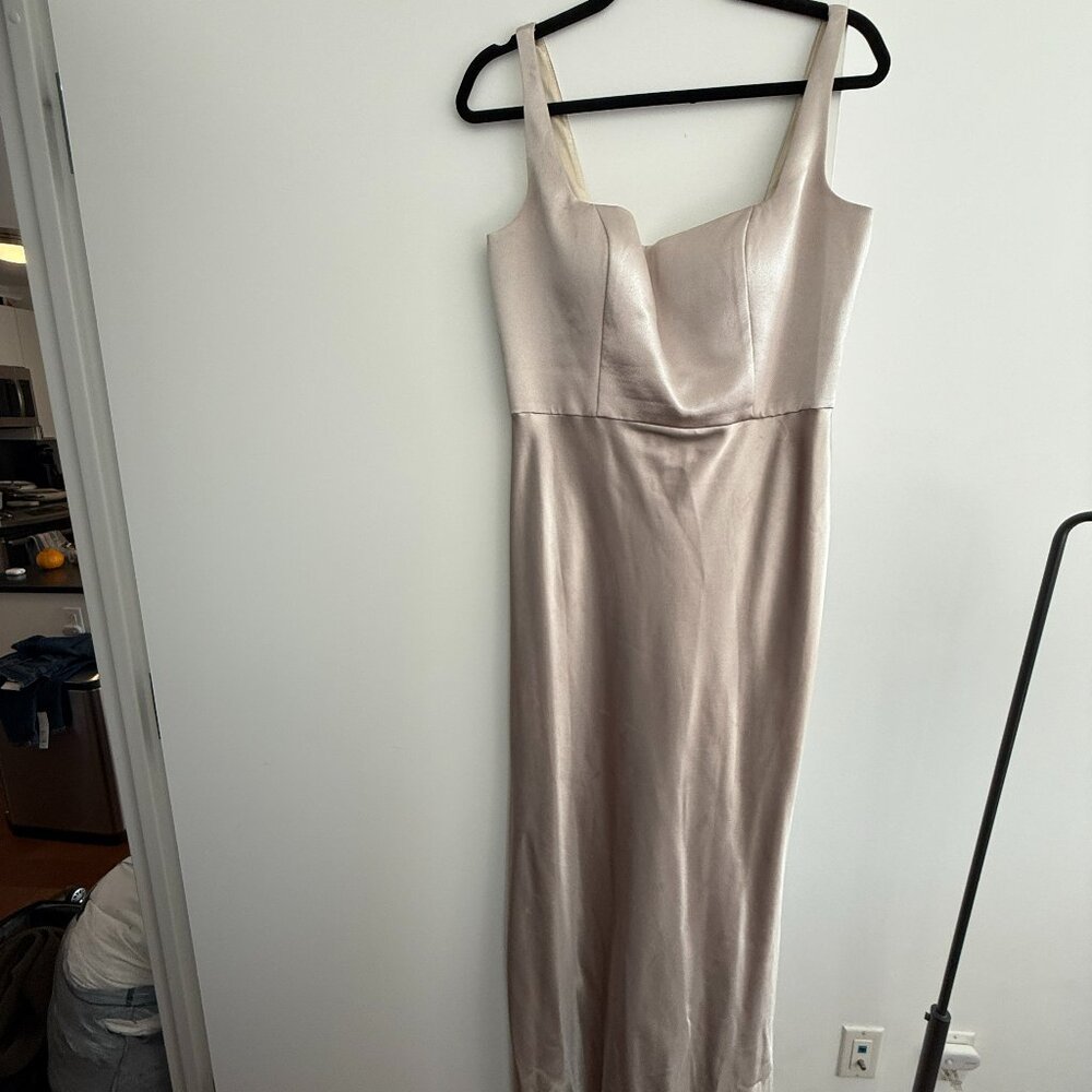 Jenny Yoo Women's Silver Dress